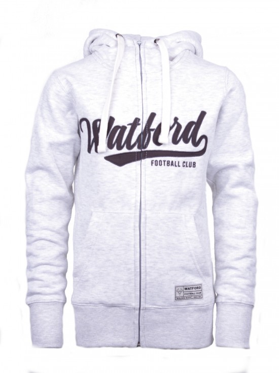 grey melange hoodie