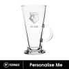 PERSONALISED ENGRAVED LATTE GLASS