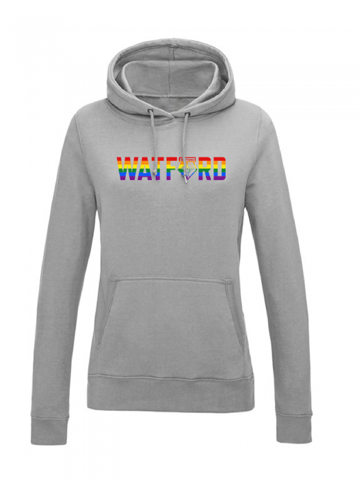 WOMENS PRIDE GREY HOODIE