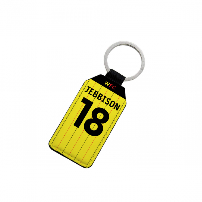 JEBBISON PLAYER LEATHER KEYRING