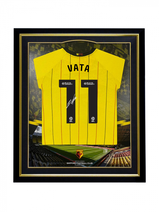 2024/25 VATA SIGNED FRAMED HOME SHIRT